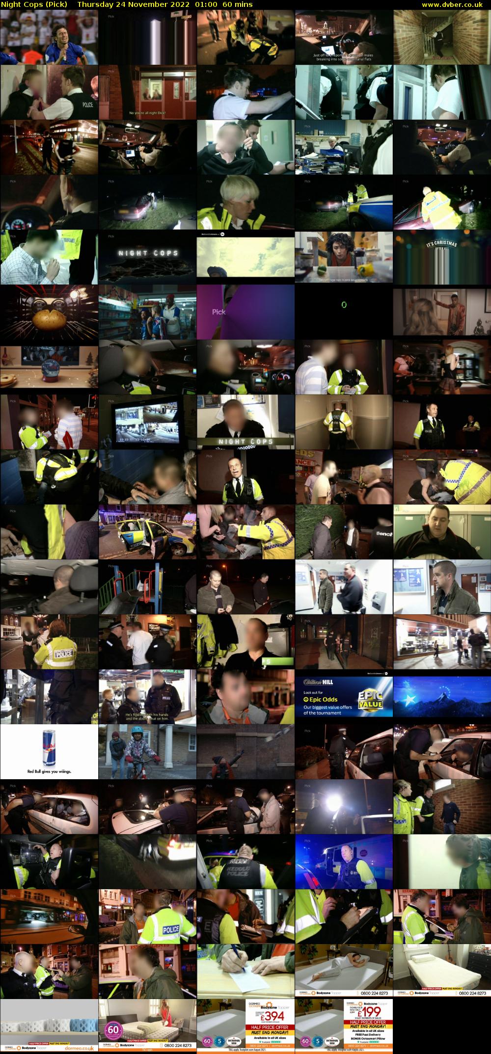 Night Cops (Pick) Thursday 24 November 2022 01:00 - 02:00