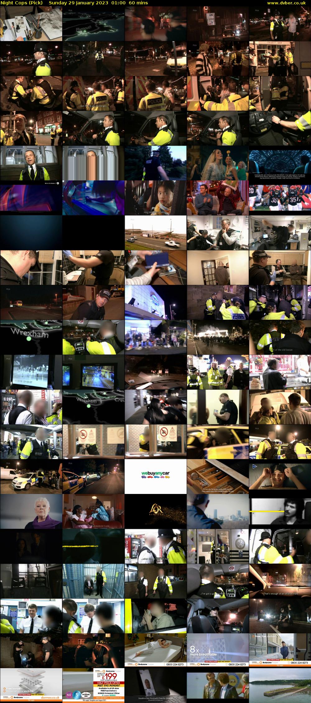 Night Cops (Pick) Sunday 29 January 2023 01:00 - 02:00