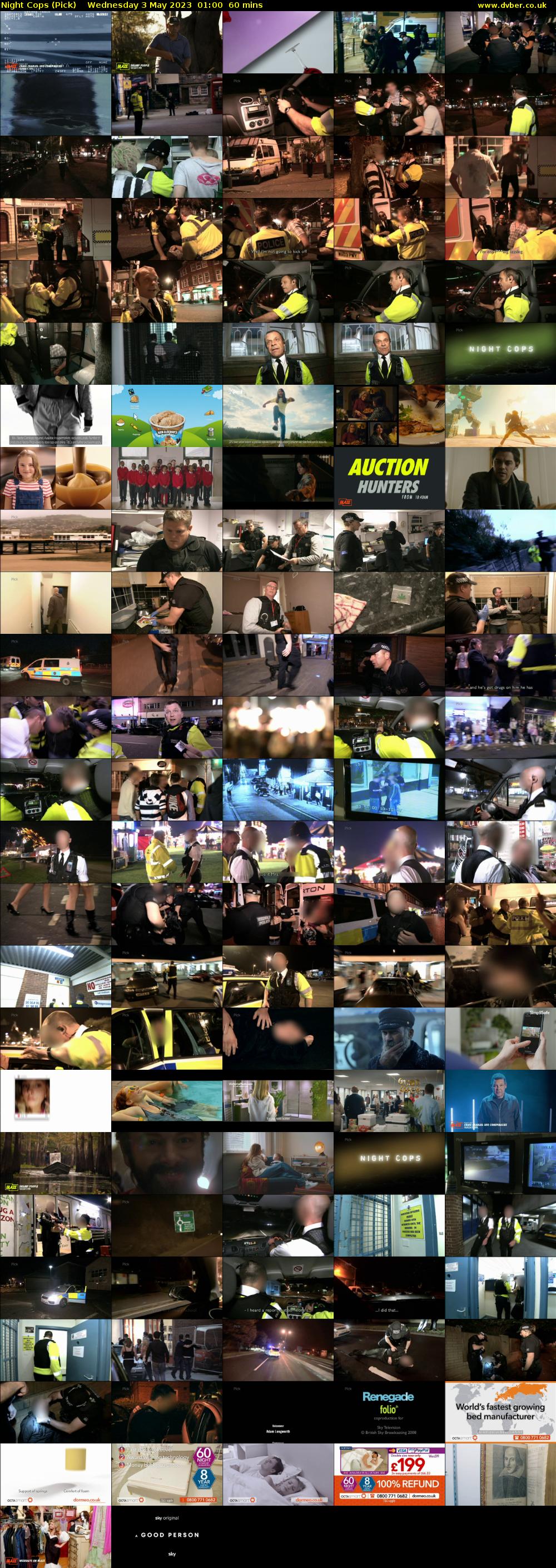 Night Cops (Pick) Wednesday 3 May 2023 01:00 - 02:00