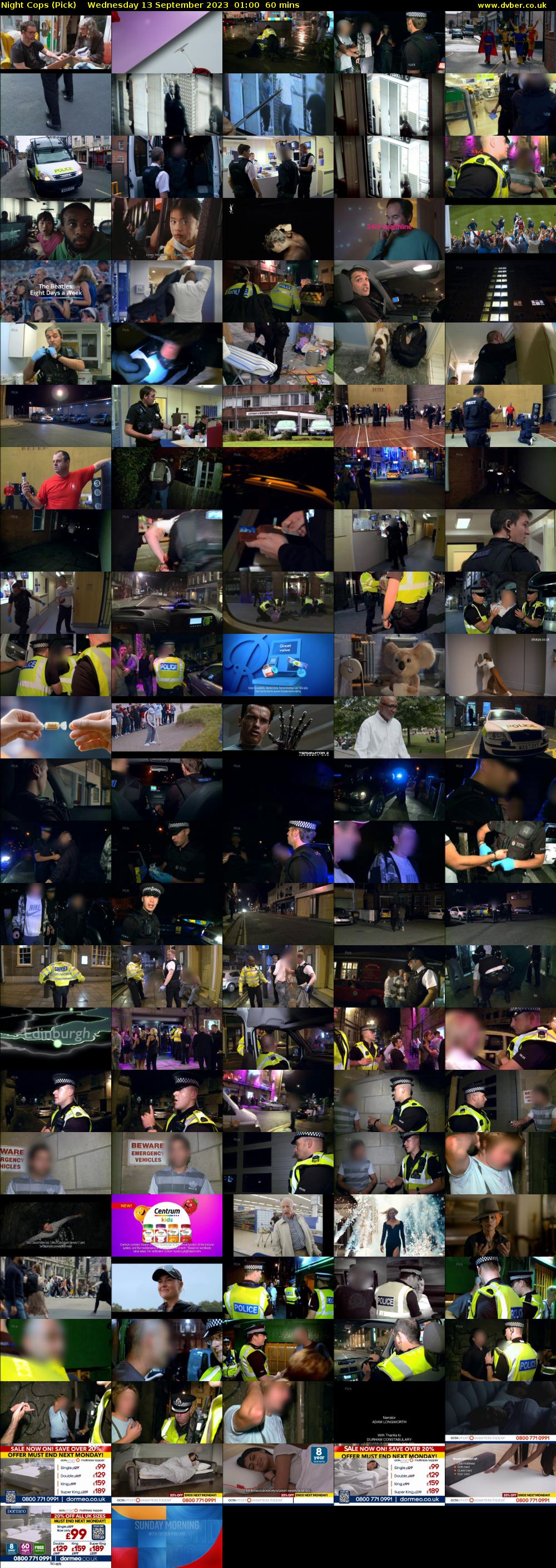 Night Cops (Pick) Wednesday 13 September 2023 01:00 - 02:00