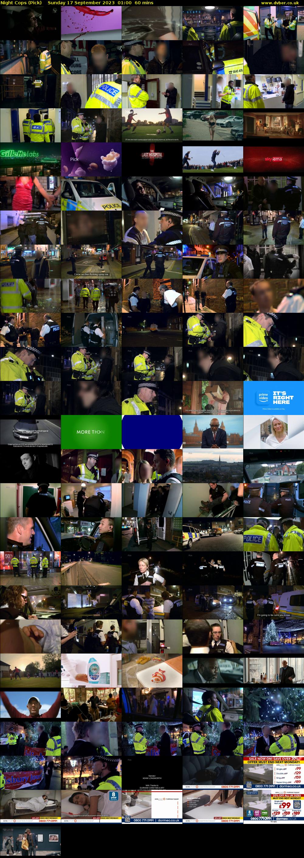 Night Cops (Pick) Sunday 17 September 2023 01:00 - 02:00