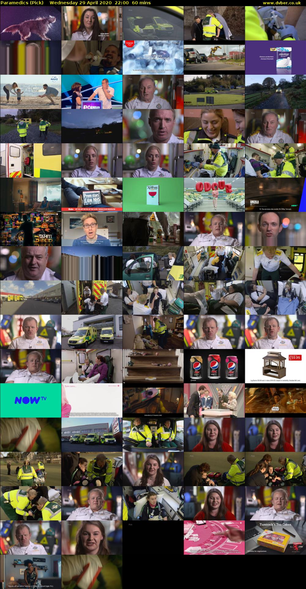Paramedics (Pick) Wednesday 29 April 2020 22:00 - 23:00