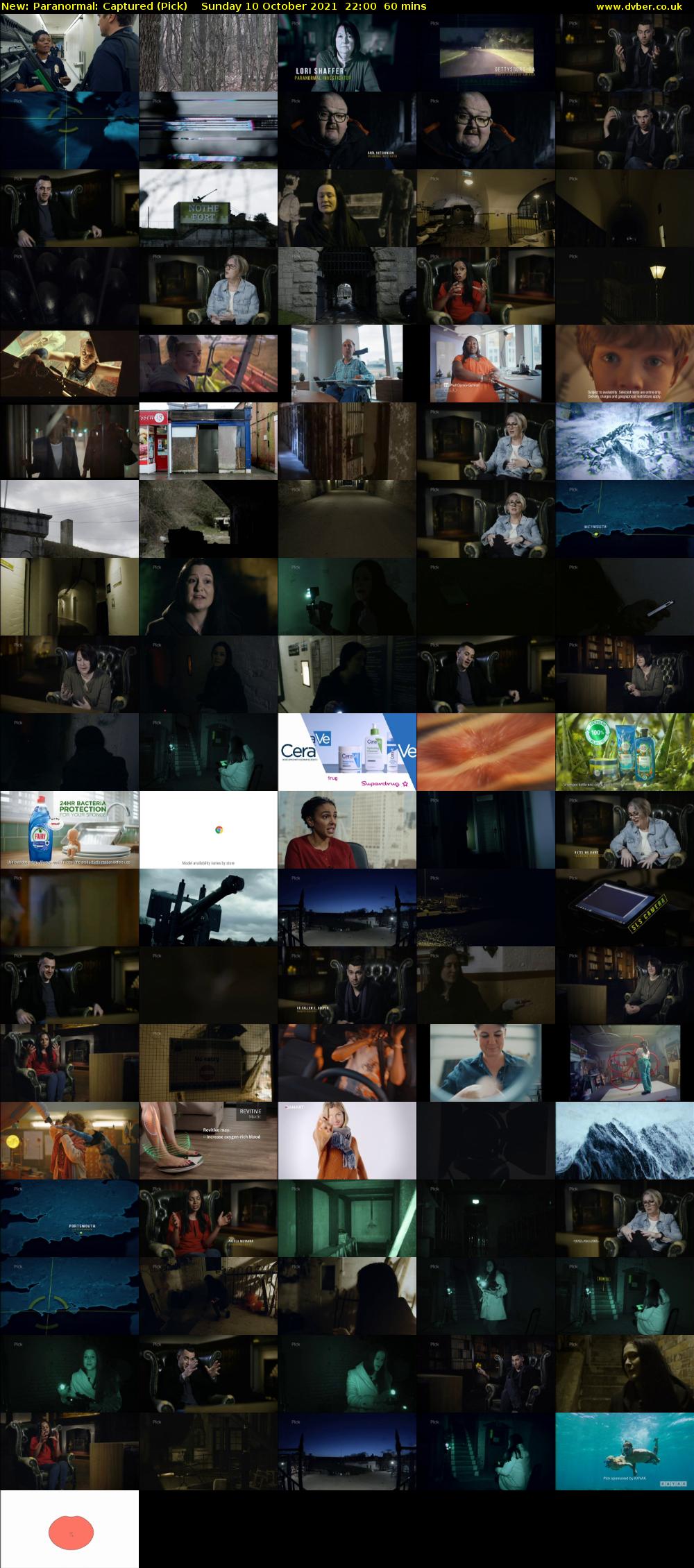 Paranormal: Captured (Pick) Sunday 10 October 2021 22:00 - 23:00
