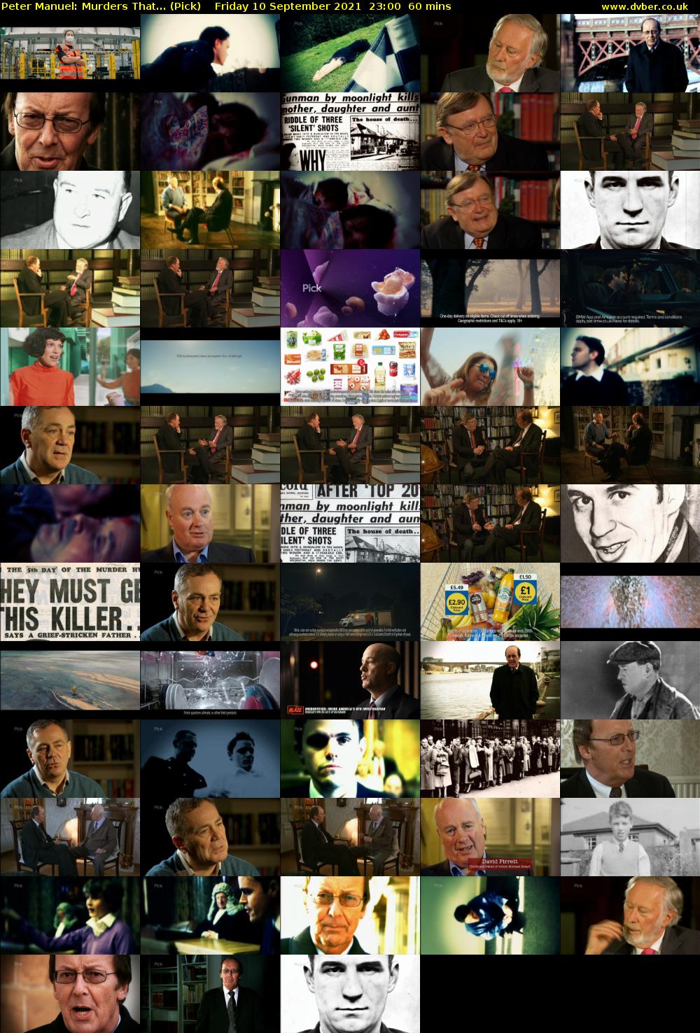 Peter Manuel: Murders That... (Pick) Saturday 11 September 2021 00:00 - 01:00