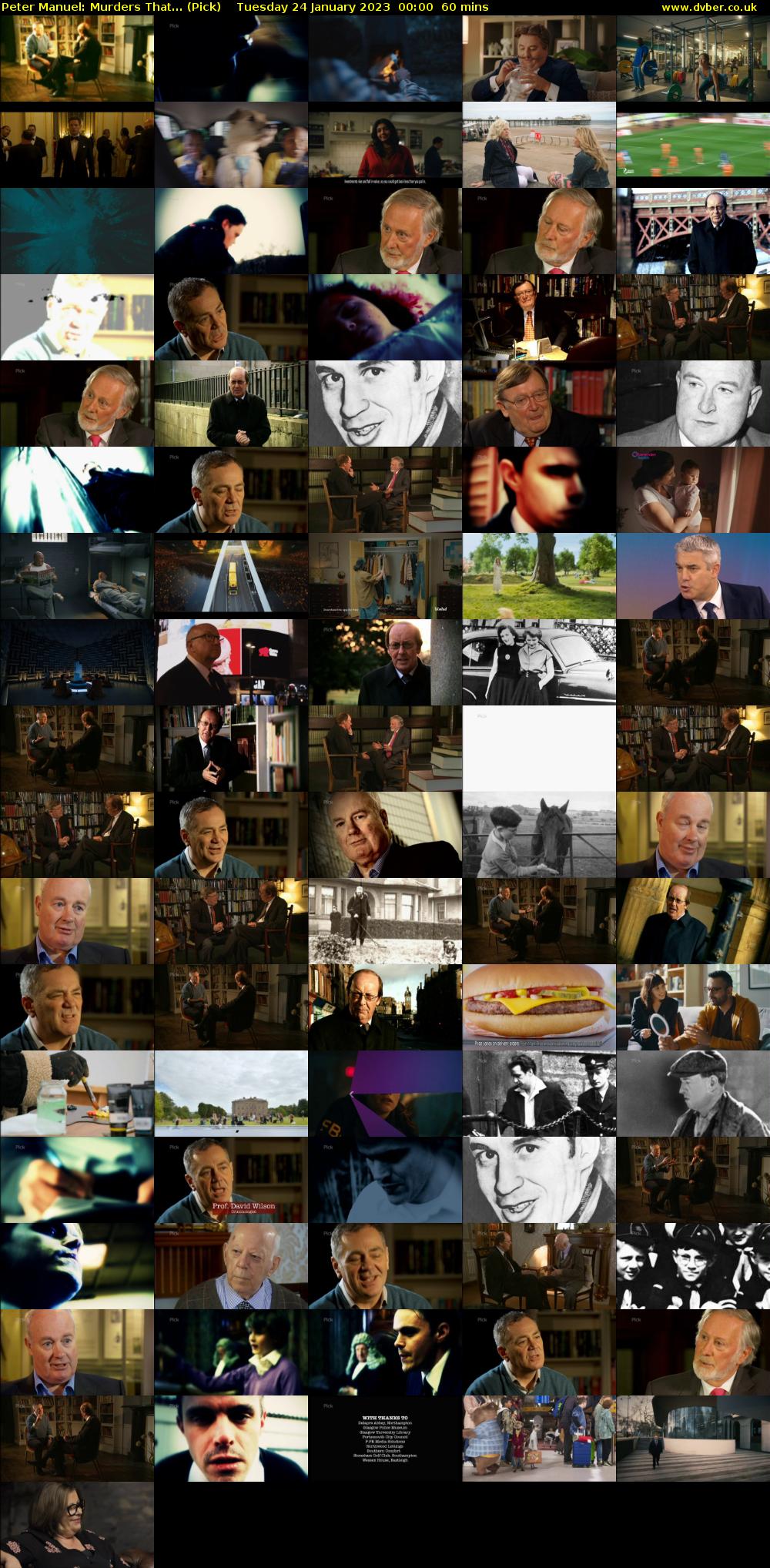 Peter Manuel: Murders That... (Pick) Tuesday 24 January 2023 00:00 - 01:00