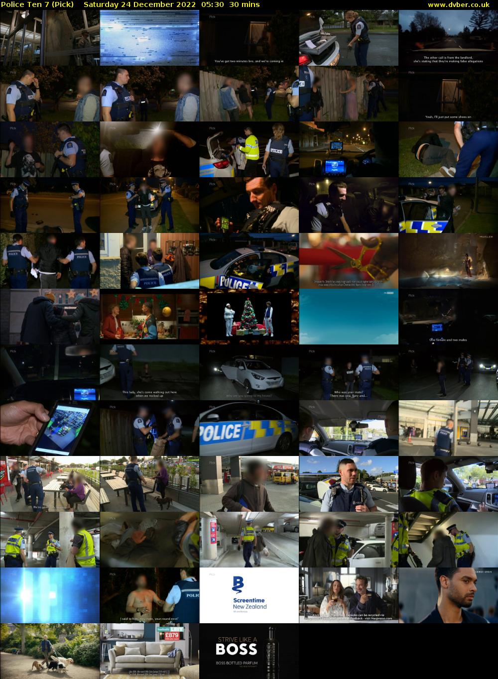 Police Ten 7 (Pick) Saturday 24 December 2022 05:30 - 06:00