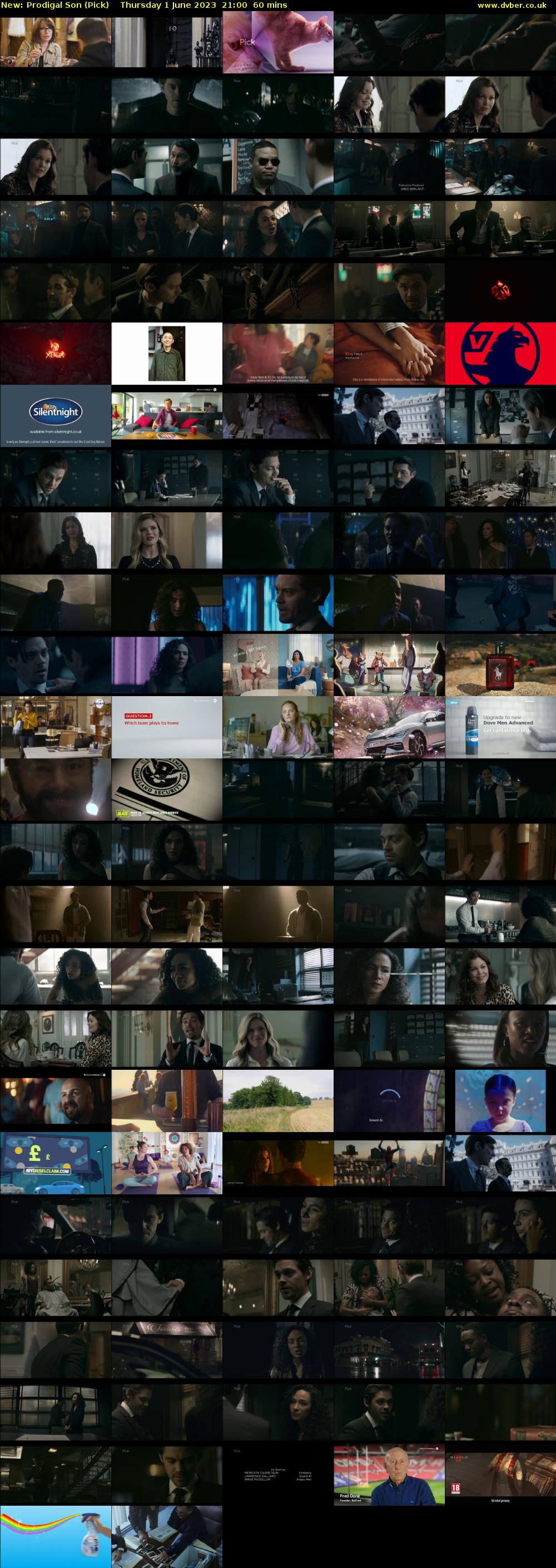 Prodigal Son (Pick) Thursday 1 June 2023 21:00 - 22:00
