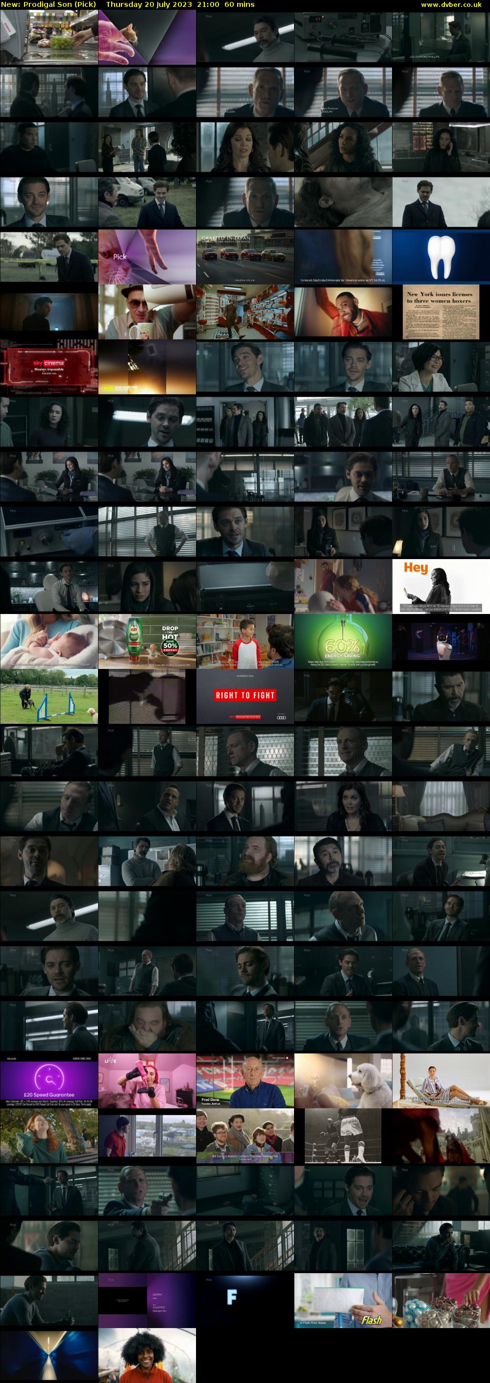 Prodigal Son (Pick) Thursday 20 July 2023 21:00 - 22:00