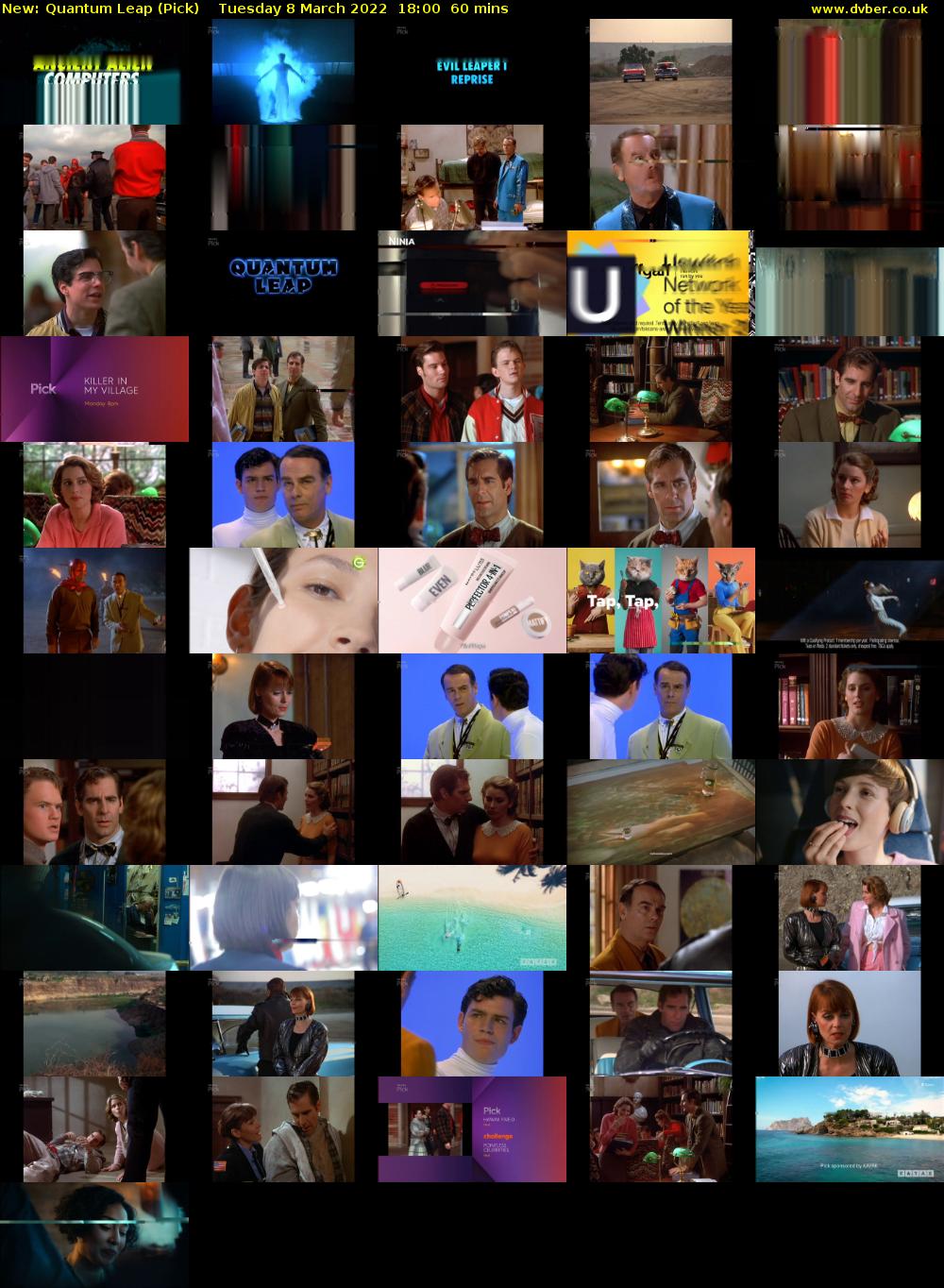 Quantum Leap (Pick) Tuesday 8 March 2022 18:00 - 19:00