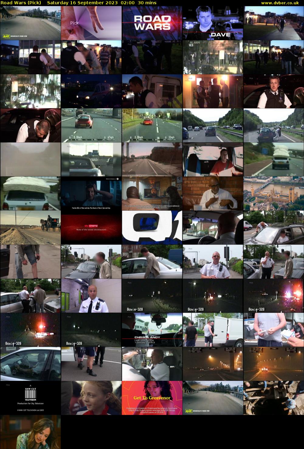 Road Wars (Pick) Saturday 16 September 2023 02:00 - 02:30
