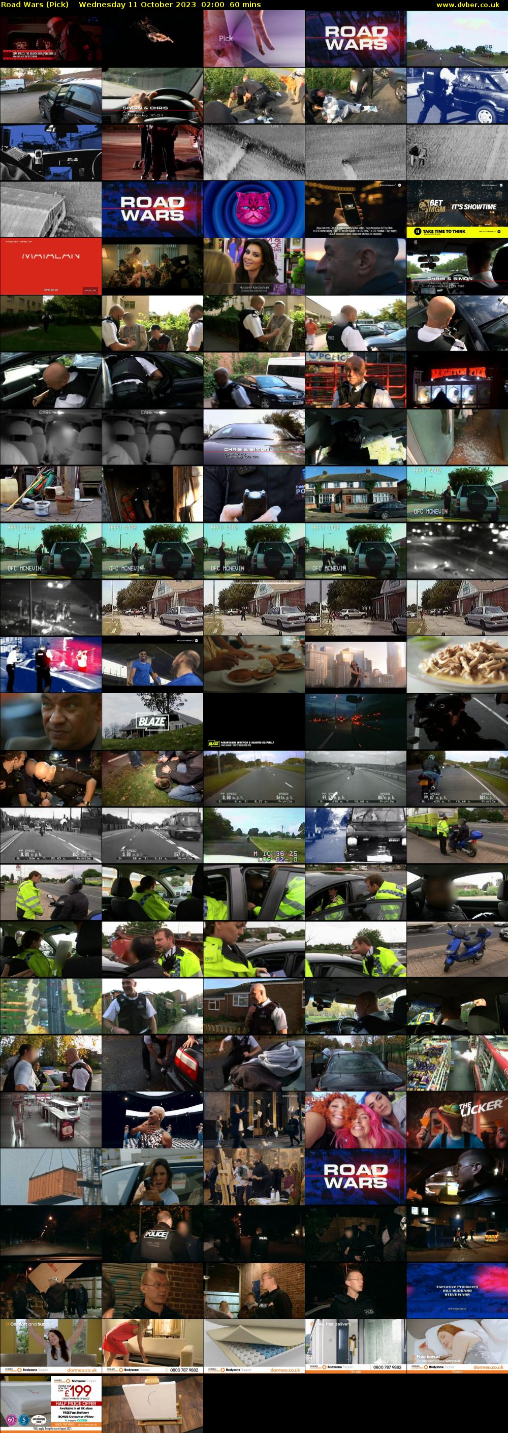 Road Wars (Pick) Wednesday 11 October 2023 02:00 - 03:00