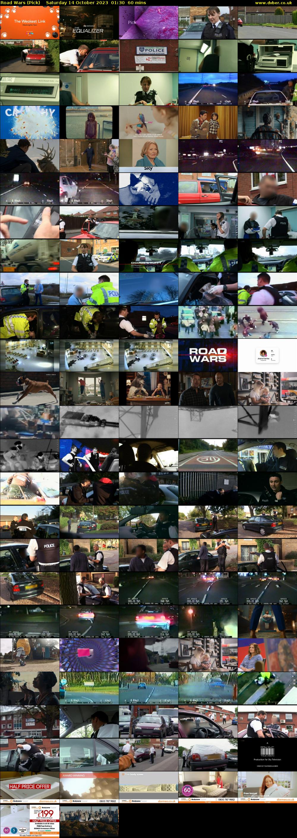 Road Wars (Pick) Saturday 14 October 2023 01:30 - 02:30