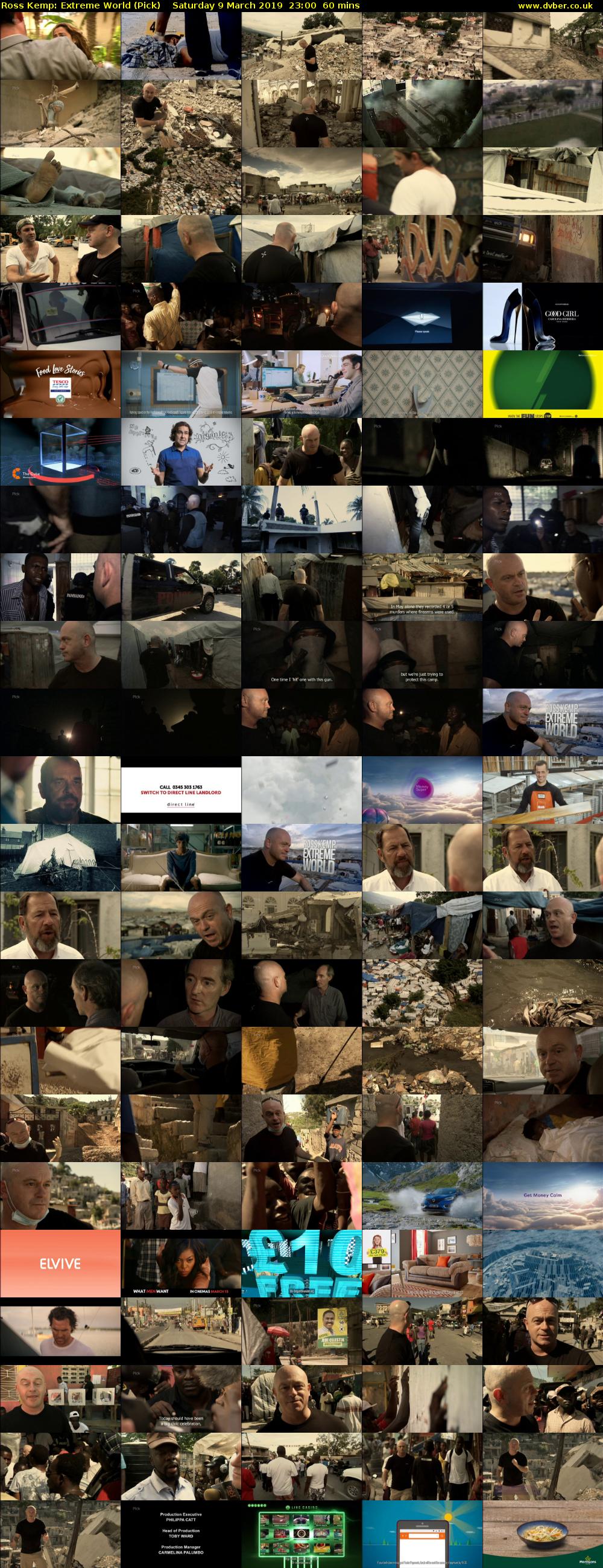 Ross Kemp: Extreme World (Pick) Saturday 9 March 2019 23:00 - 00:00
