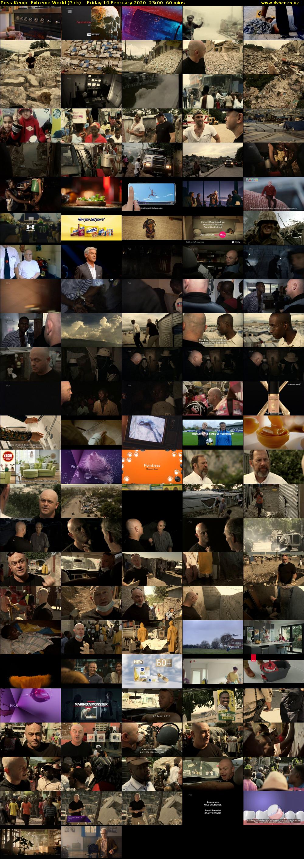 Ross Kemp: Extreme World (Pick) Friday 14 February 2020 23:00 - 00:00