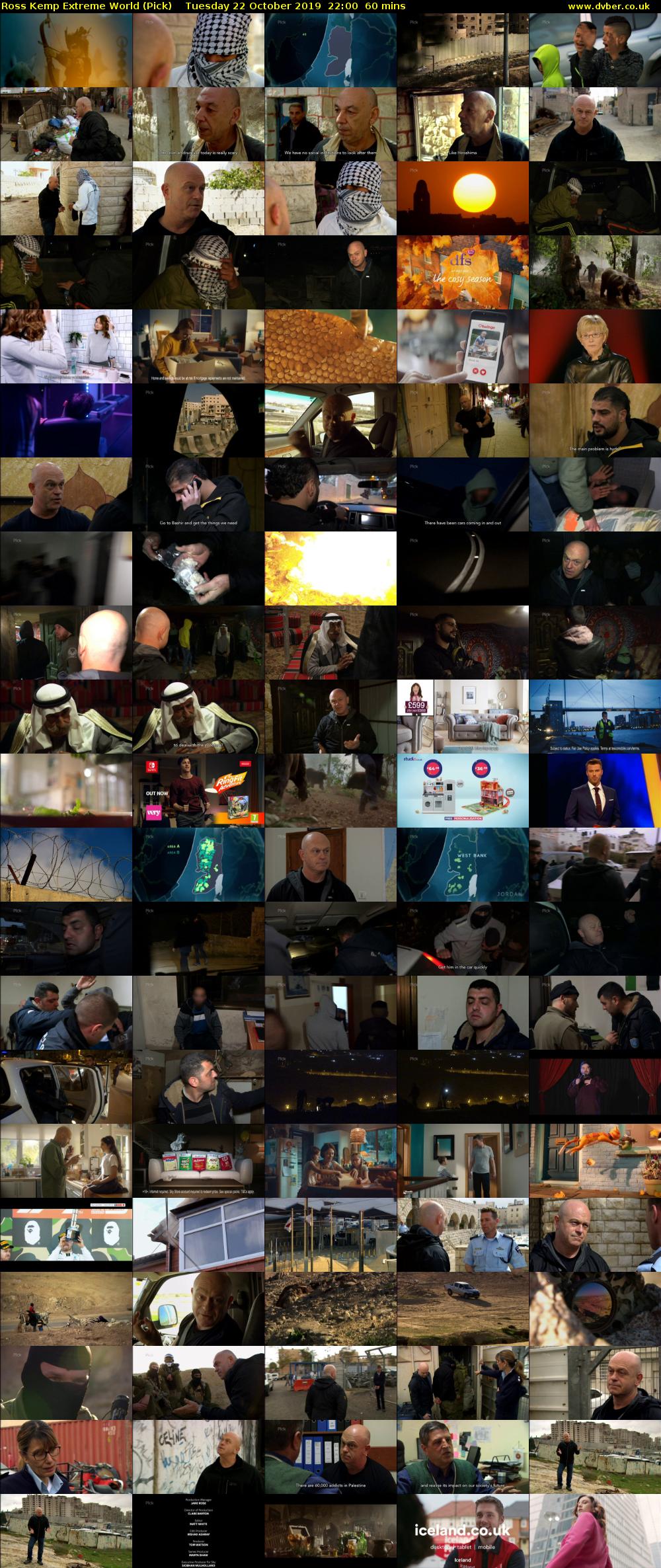 Ross Kemp Extreme World (Pick) Tuesday 22 October 2019 22:00 - 23:00