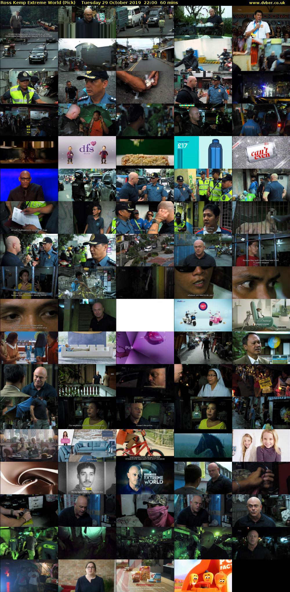 Ross Kemp Extreme World (Pick) Tuesday 29 October 2019 22:00 - 23:00