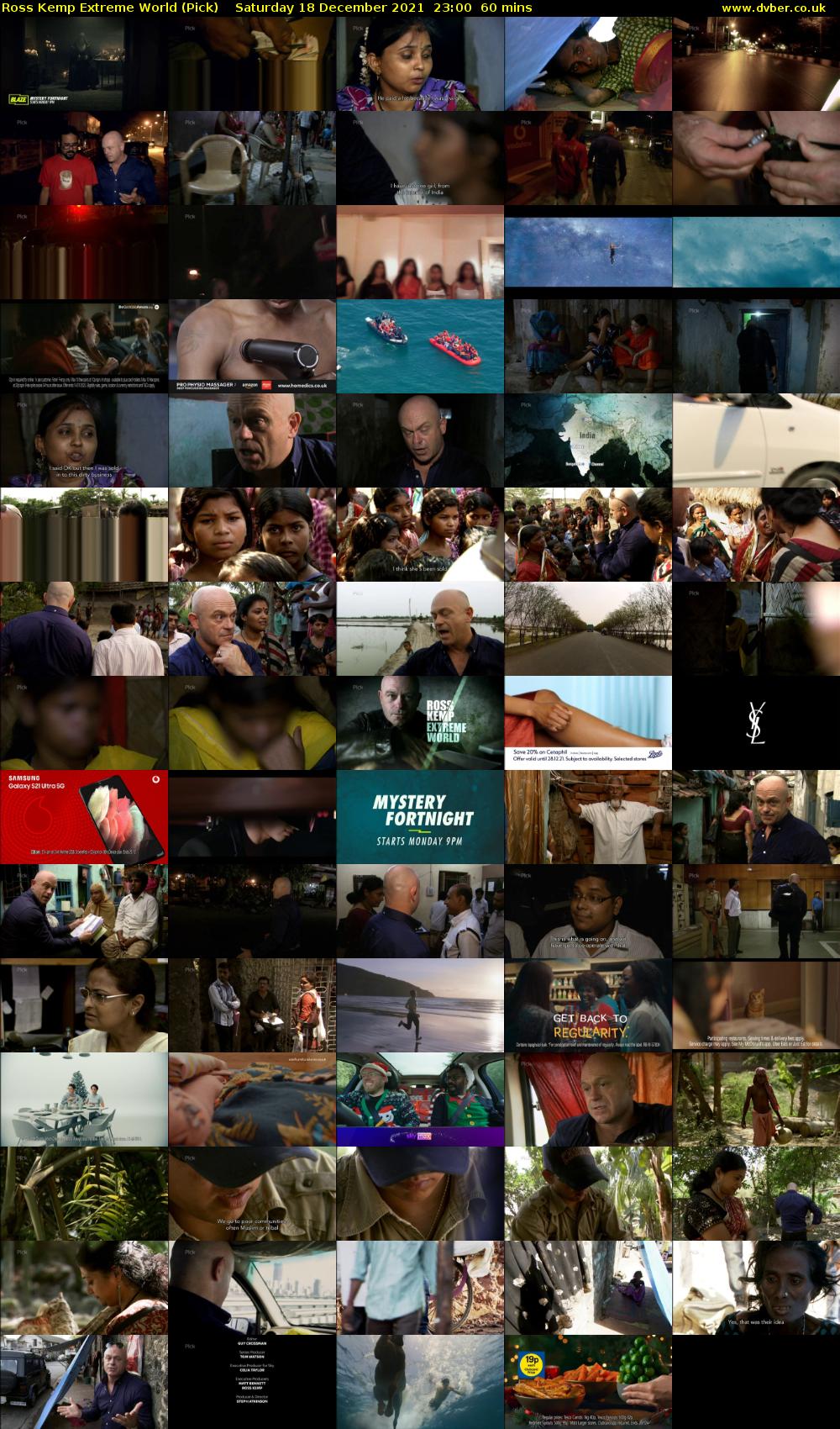 Ross Kemp Extreme World (Pick) Saturday 18 December 2021 23:00 - 00:00