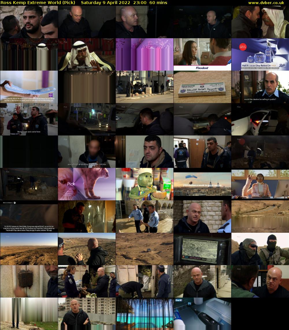 Ross Kemp Extreme World (Pick) Saturday 9 April 2022 23:00 - 00:00
