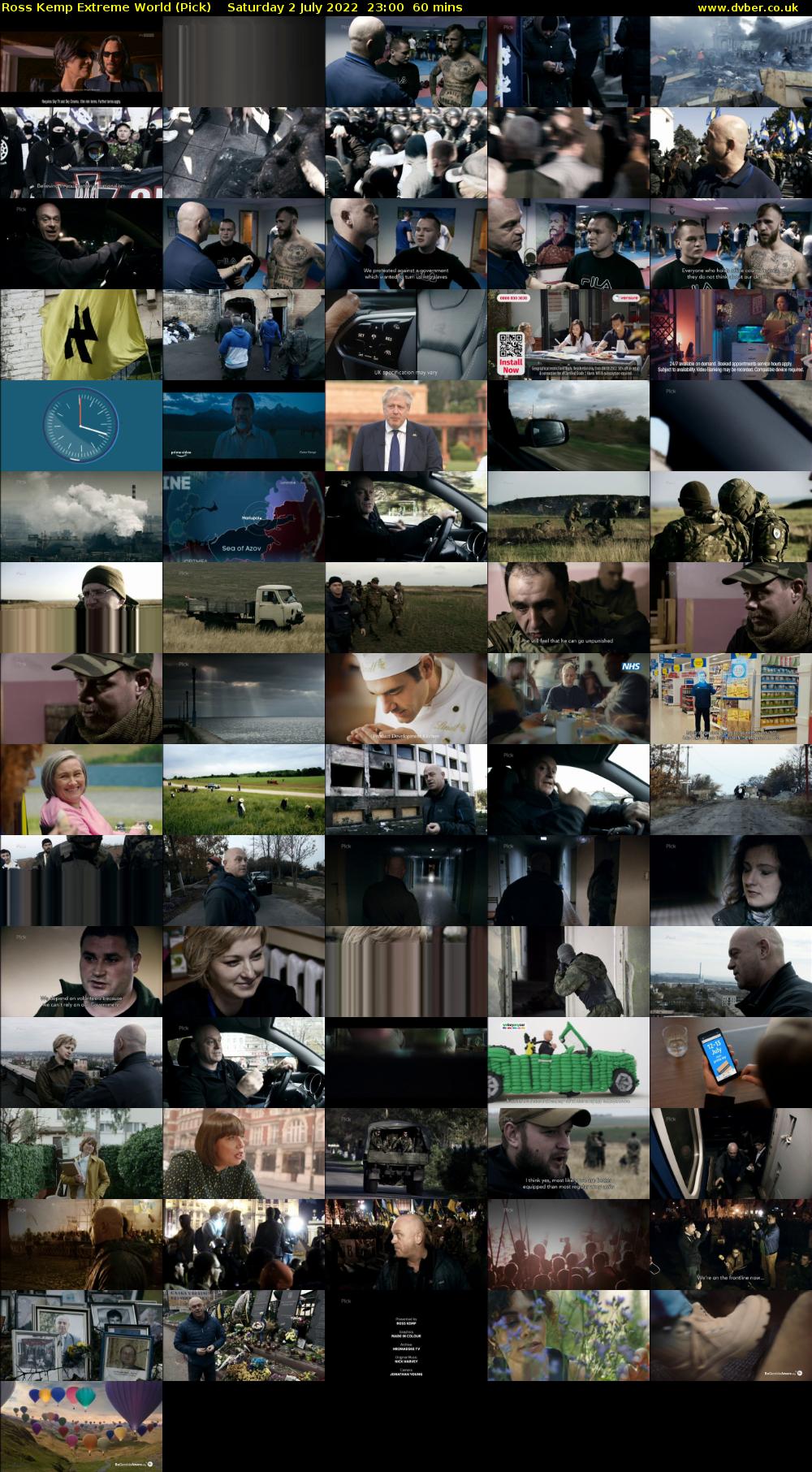 Ross Kemp Extreme World (Pick) Saturday 2 July 2022 23:00 - 00:00