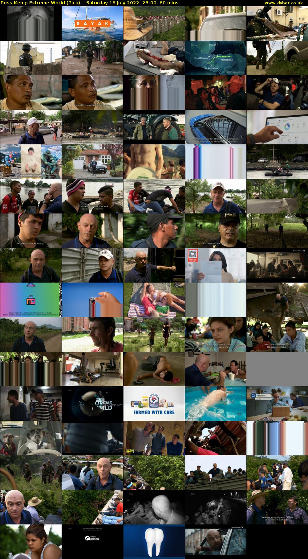 Ross Kemp Extreme World (Pick) Saturday 16 July 2022 23:00 - 00:00