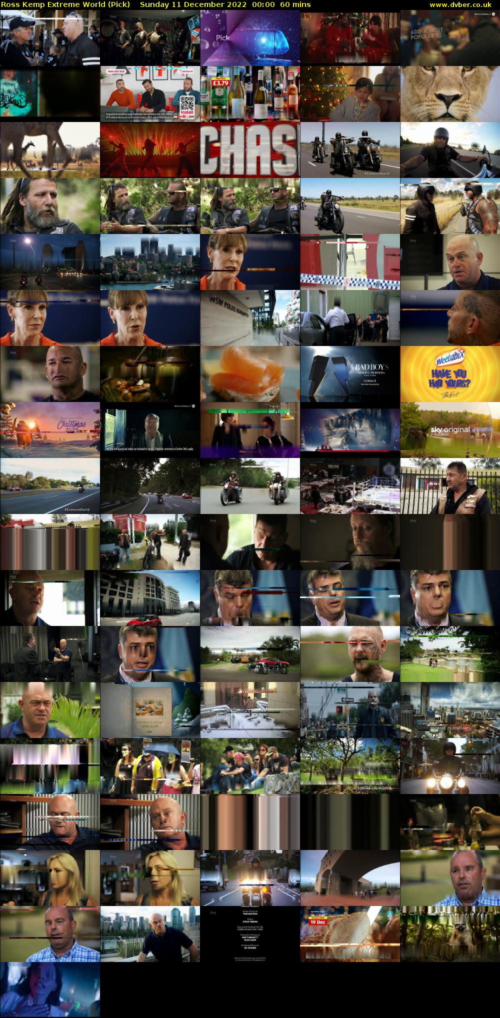 Ross Kemp Extreme World (Pick) Sunday 11 December 2022 00:00 - 01:00