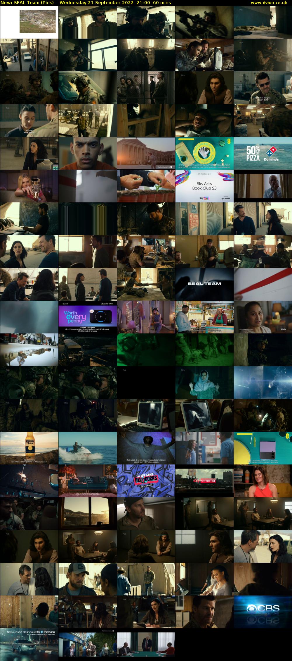 SEAL Team (Pick) Wednesday 21 September 2022 21:00 - 22:00