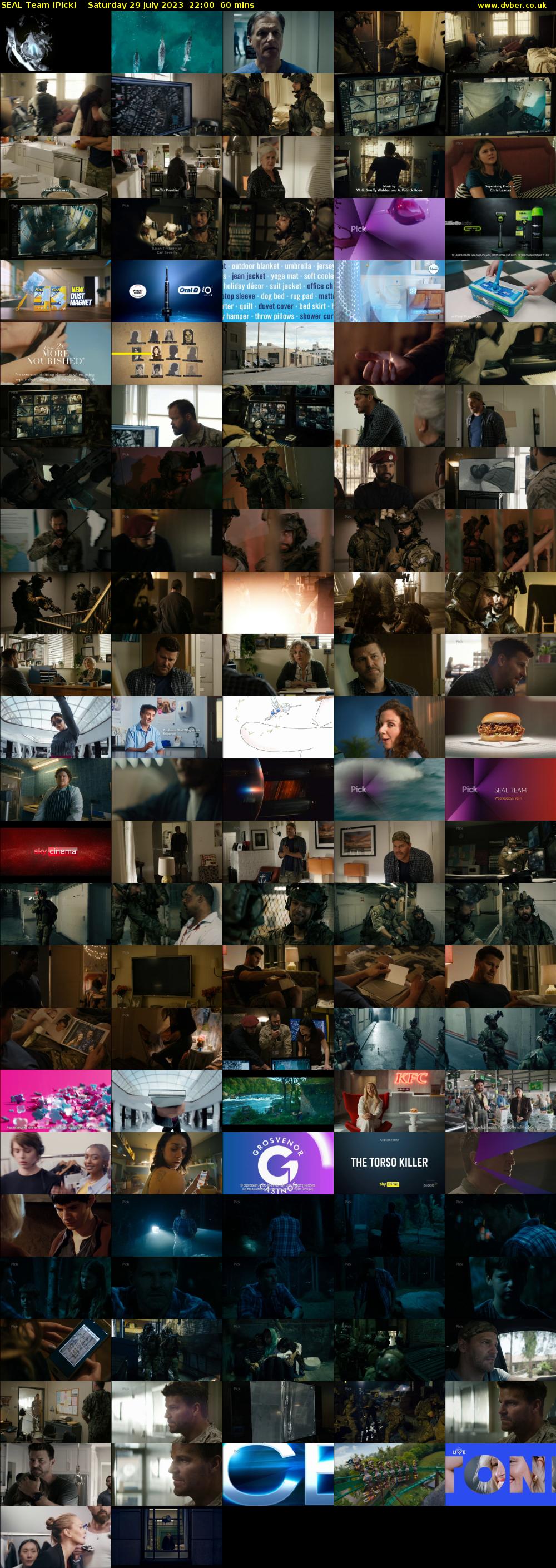 SEAL Team (Pick) Saturday 29 July 2023 22:00 - 23:00