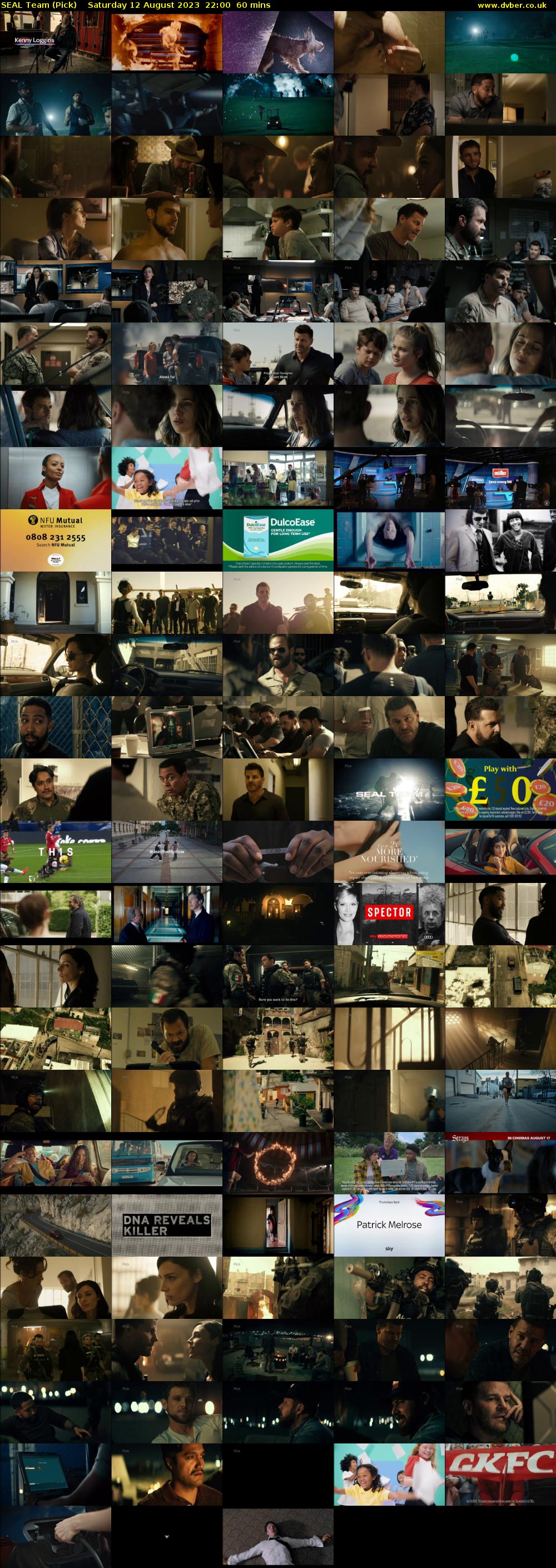 SEAL Team (Pick) Saturday 12 August 2023 22:00 - 23:00