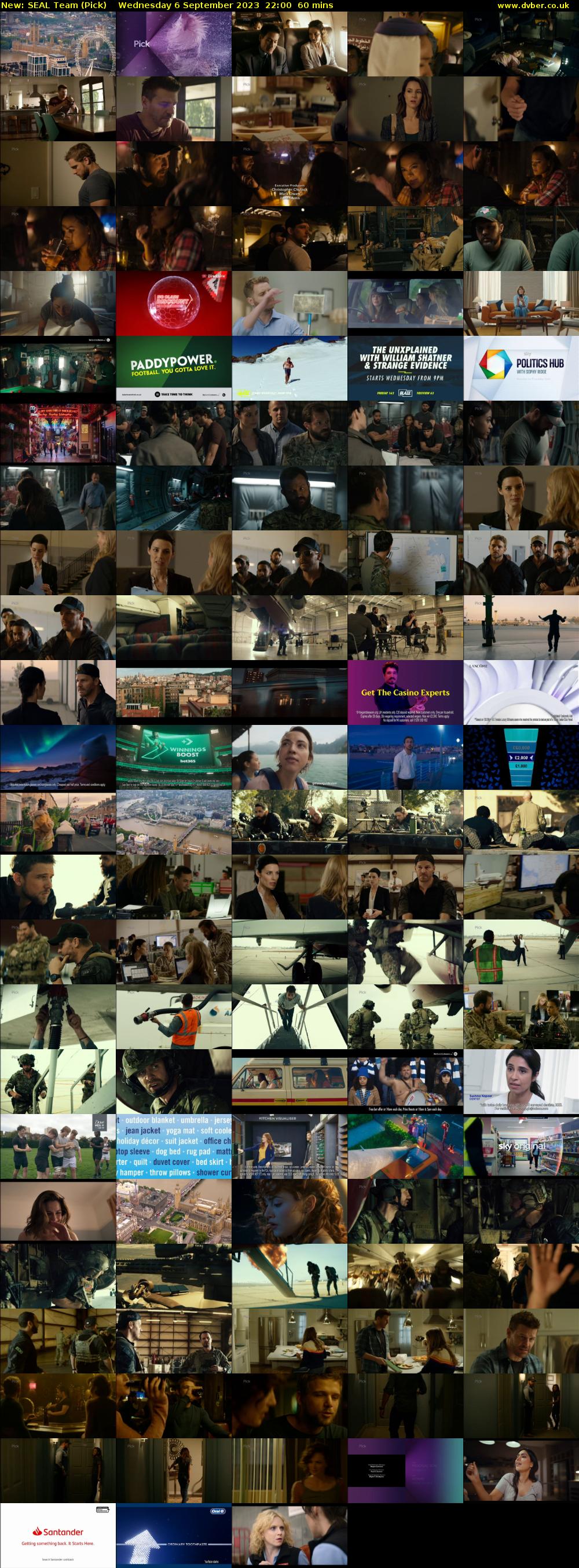 SEAL Team (Pick) Wednesday 6 September 2023 22:00 - 23:00