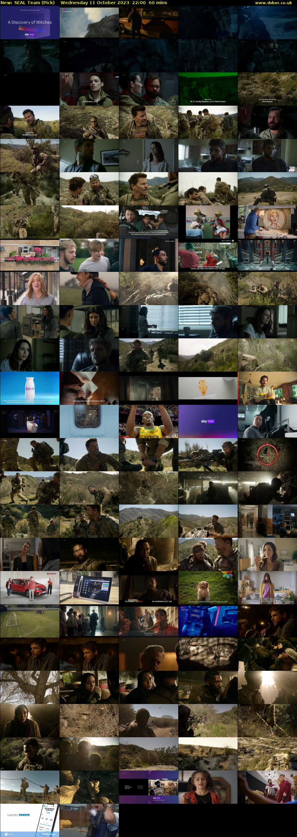 SEAL Team (Pick) Wednesday 11 October 2023 22:00 - 23:00