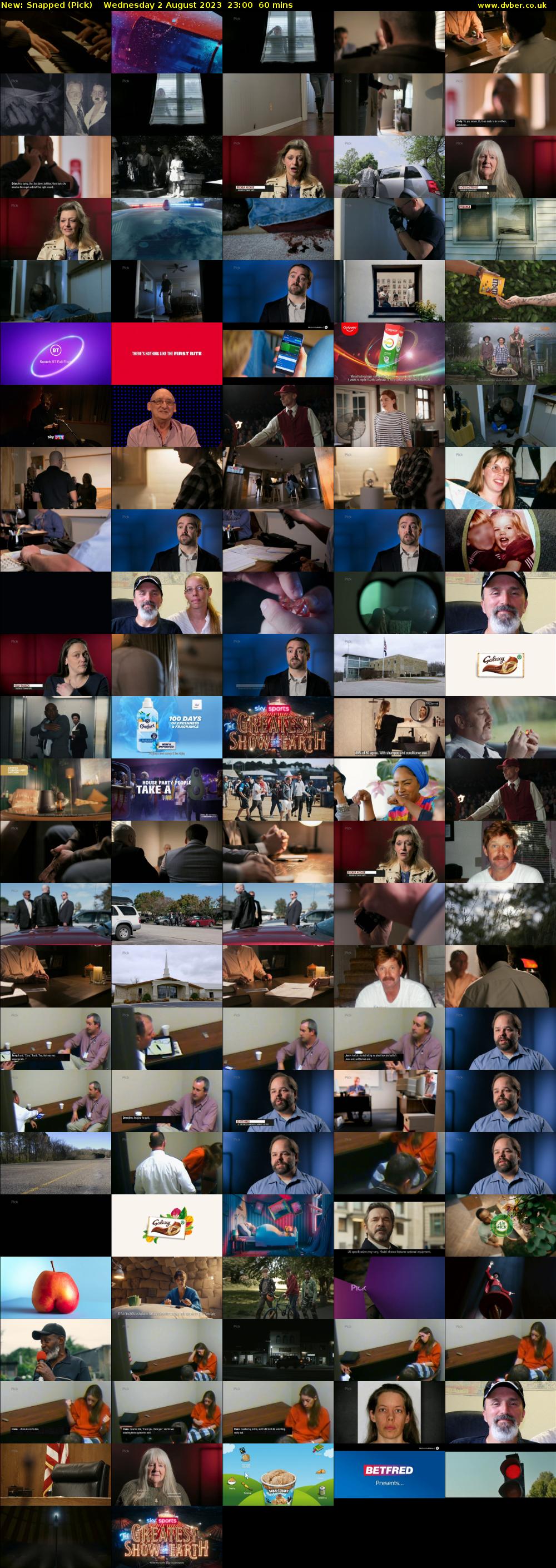 Snapped (Pick) Wednesday 2 August 2023 23:00 - 00:00