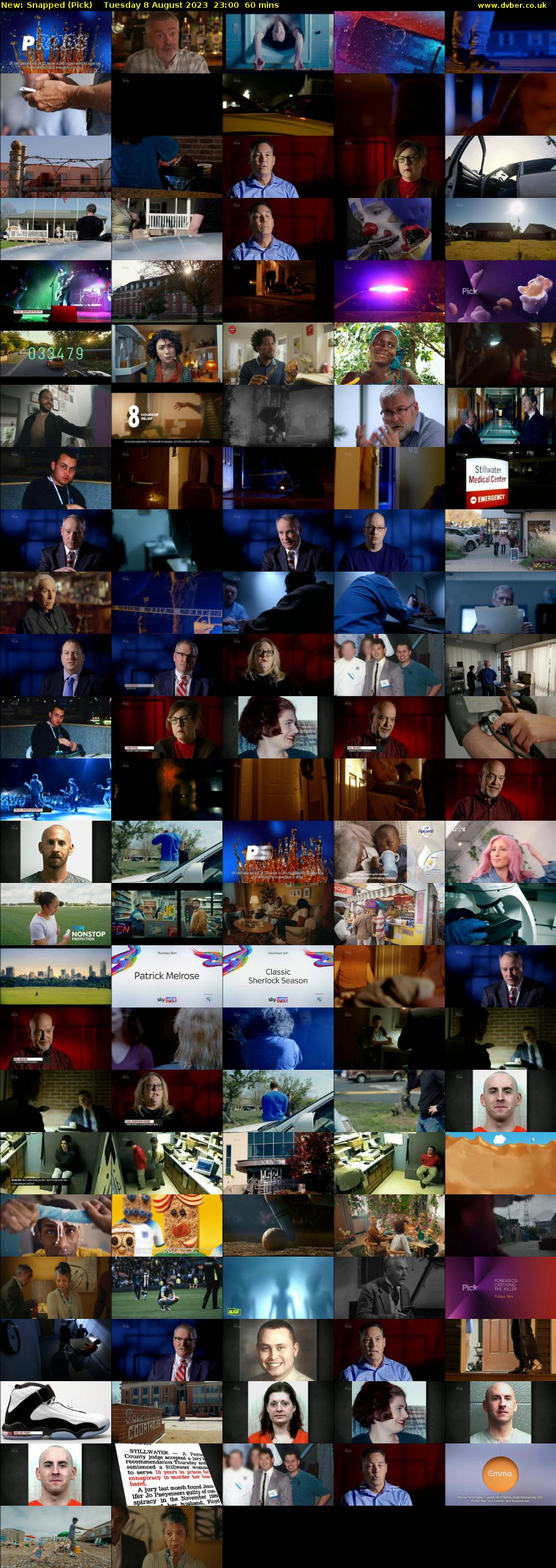 Snapped (Pick) Tuesday 8 August 2023 23:00 - 00:00