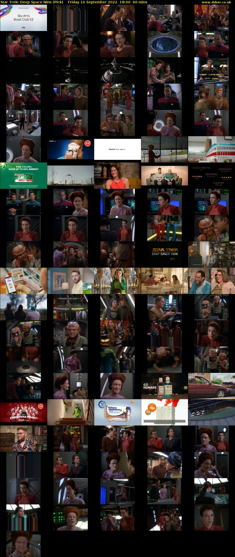 Star Trek: Deep Space Nine (Pick) Friday 16 September 2022 18:00 - 19:00