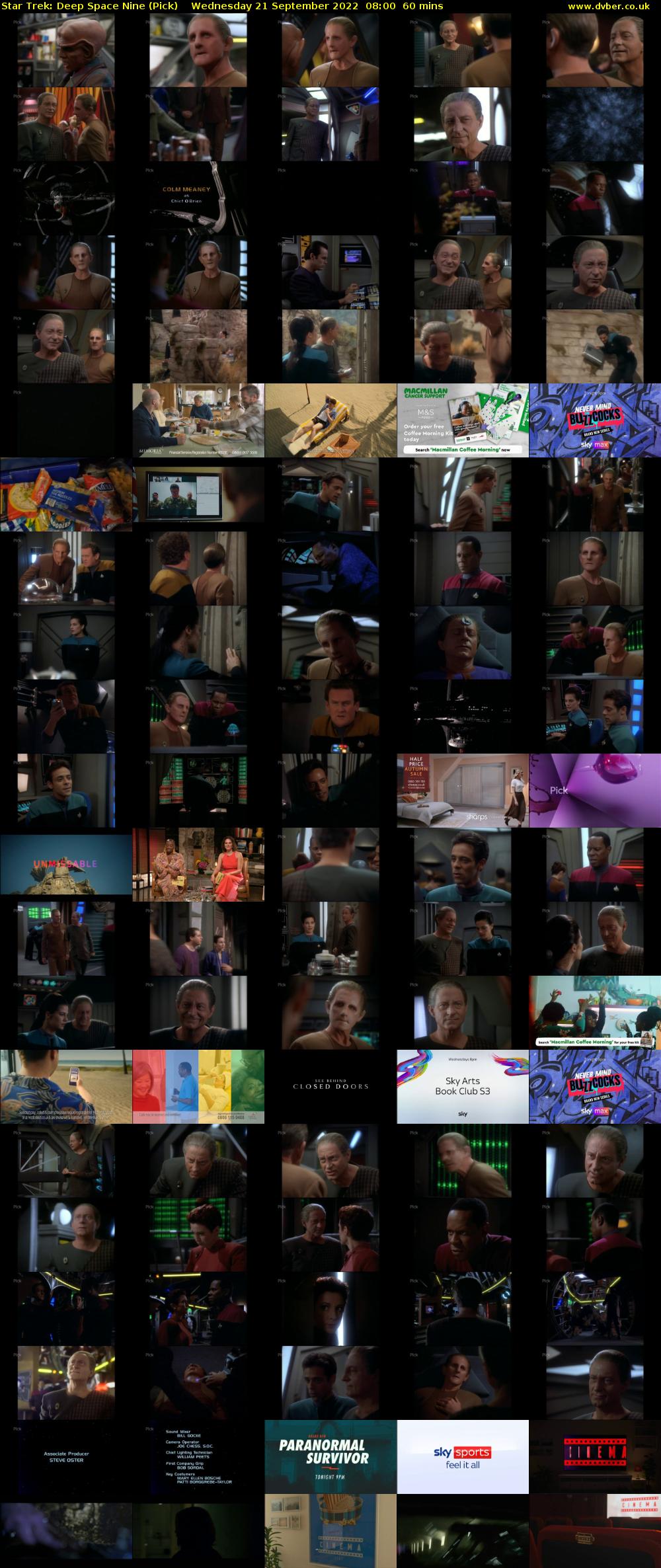 Star Trek: Deep Space Nine (Pick) Wednesday 21 September 2022 08:00 - 09:00