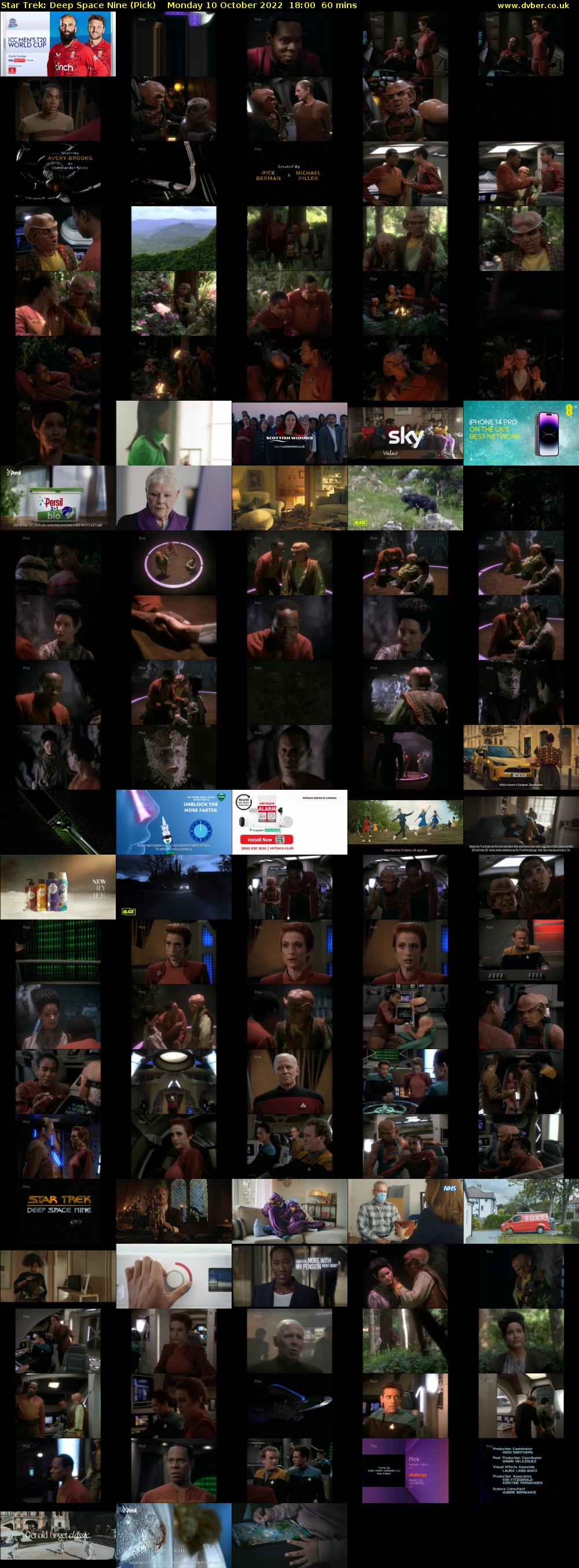 Star Trek: Deep Space Nine (Pick) Monday 10 October 2022 18:00 - 19:00