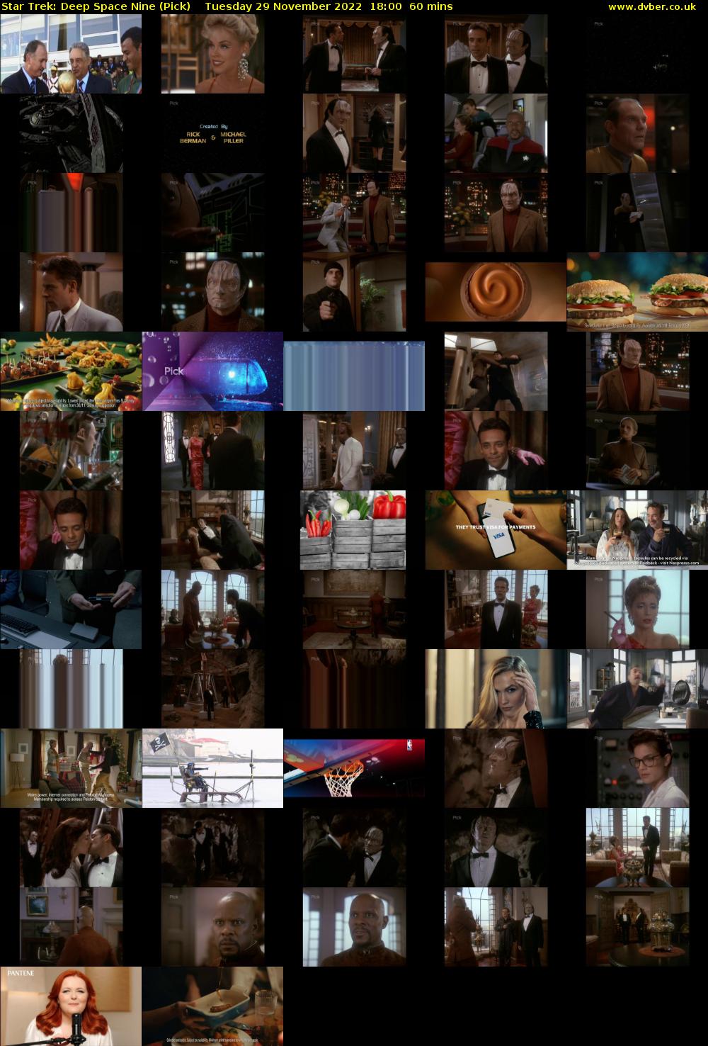 Star Trek: Deep Space Nine (Pick) Tuesday 29 November 2022 18:00 - 19:00