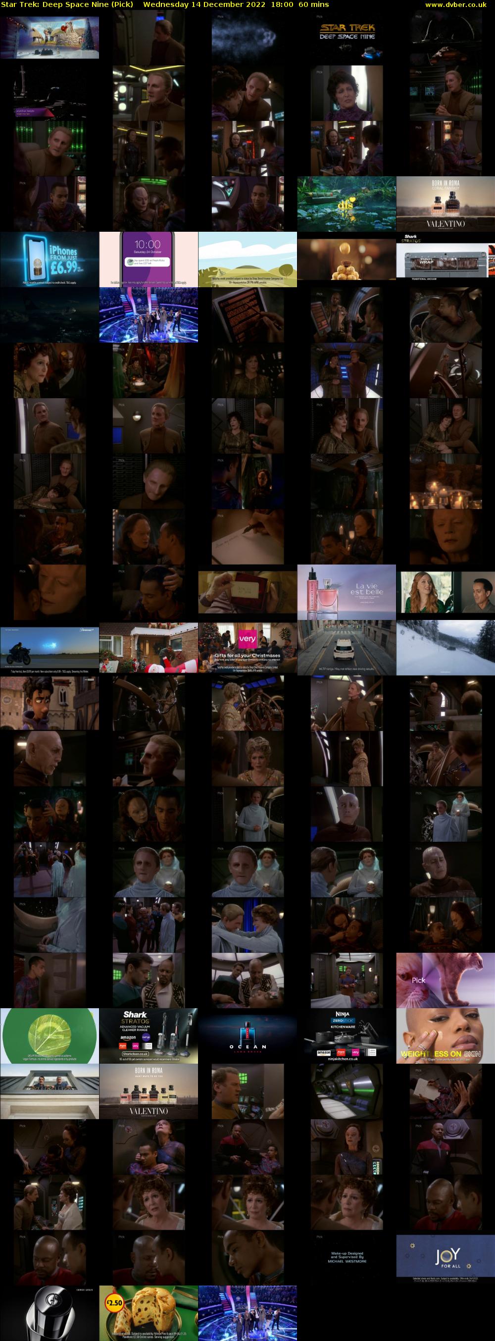 Star Trek: Deep Space Nine (Pick) Wednesday 14 December 2022 18:00 - 19:00