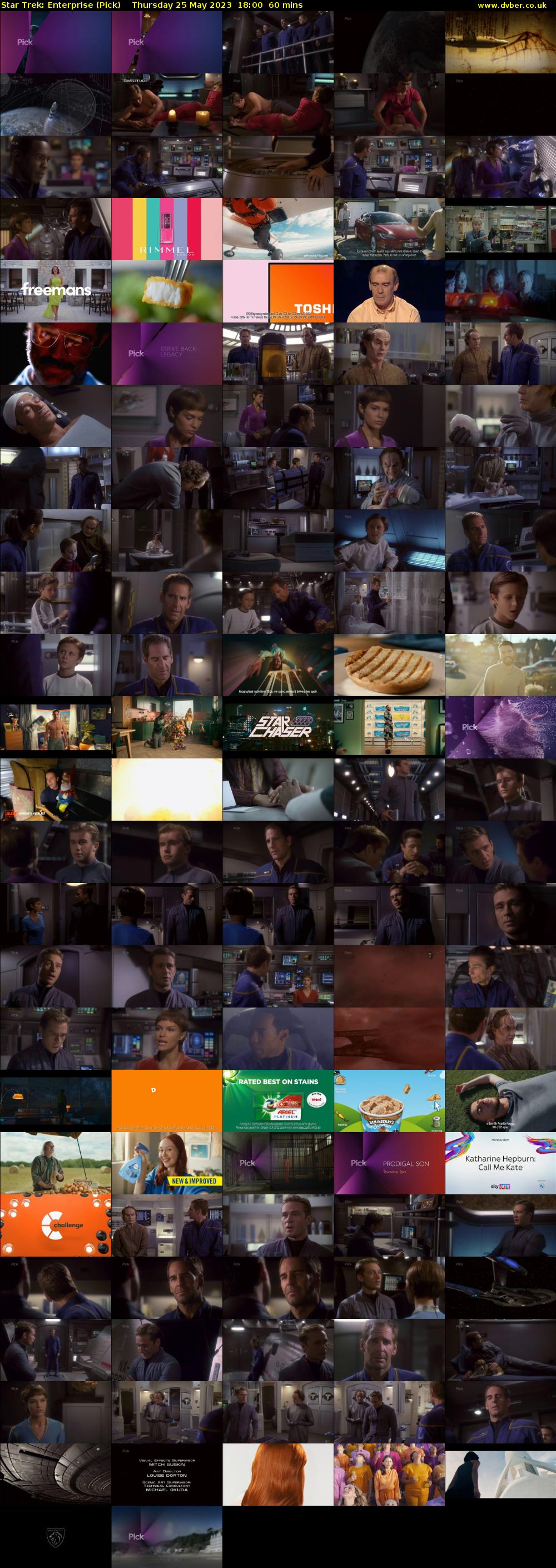 Star Trek: Enterprise (Pick) Thursday 25 May 2023 18:00 - 19:00