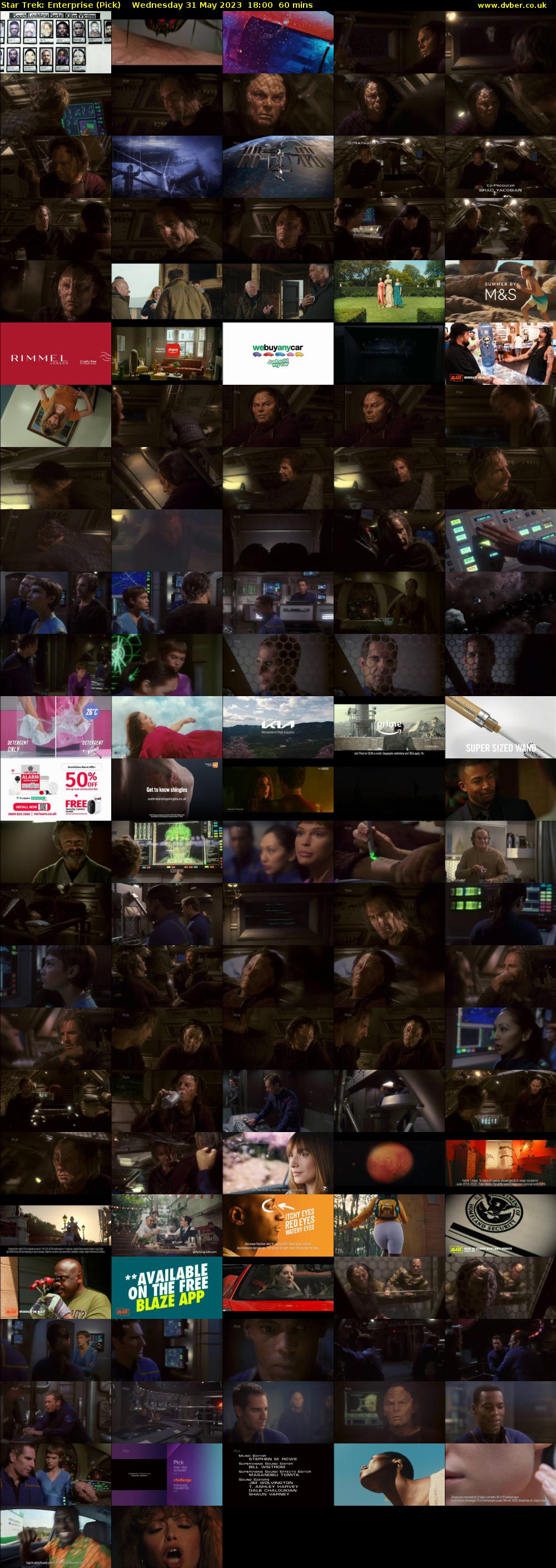 Star Trek: Enterprise (Pick) Wednesday 31 May 2023 18:00 - 19:00