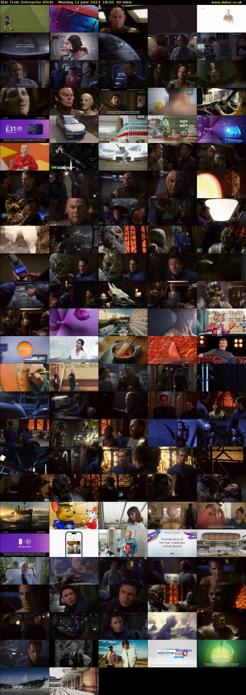 Star Trek: Enterprise (Pick) Monday 12 June 2023 18:00 - 19:00