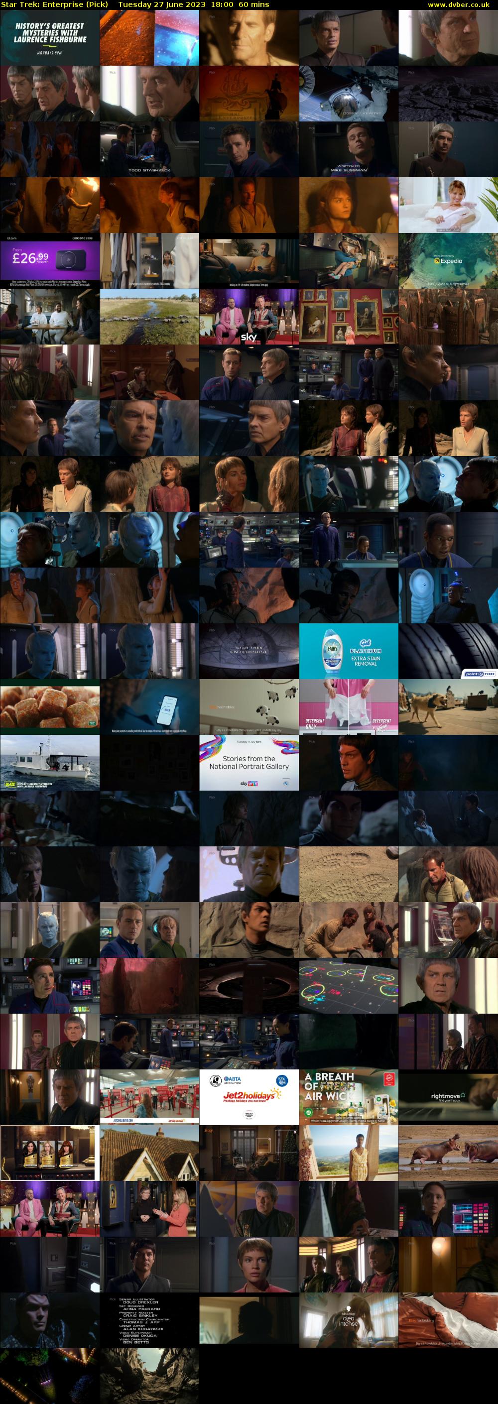 Star Trek: Enterprise (Pick) Tuesday 27 June 2023 18:00 - 19:00