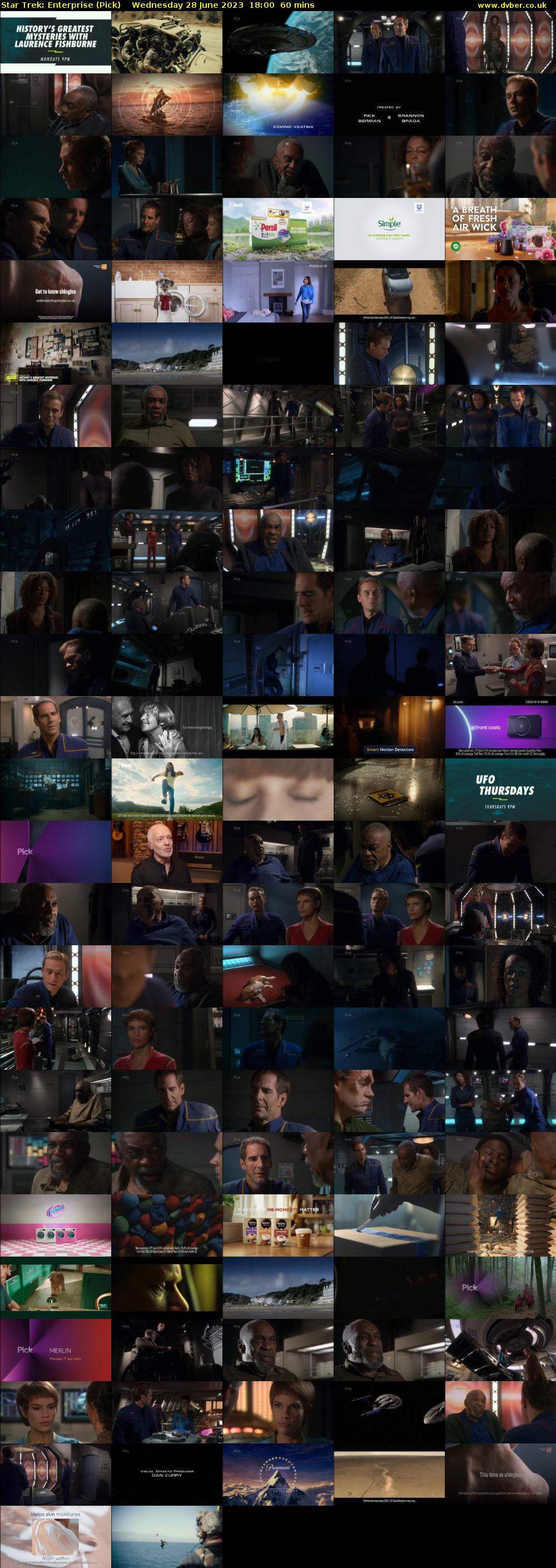 Star Trek: Enterprise (Pick) Wednesday 28 June 2023 18:00 - 19:00