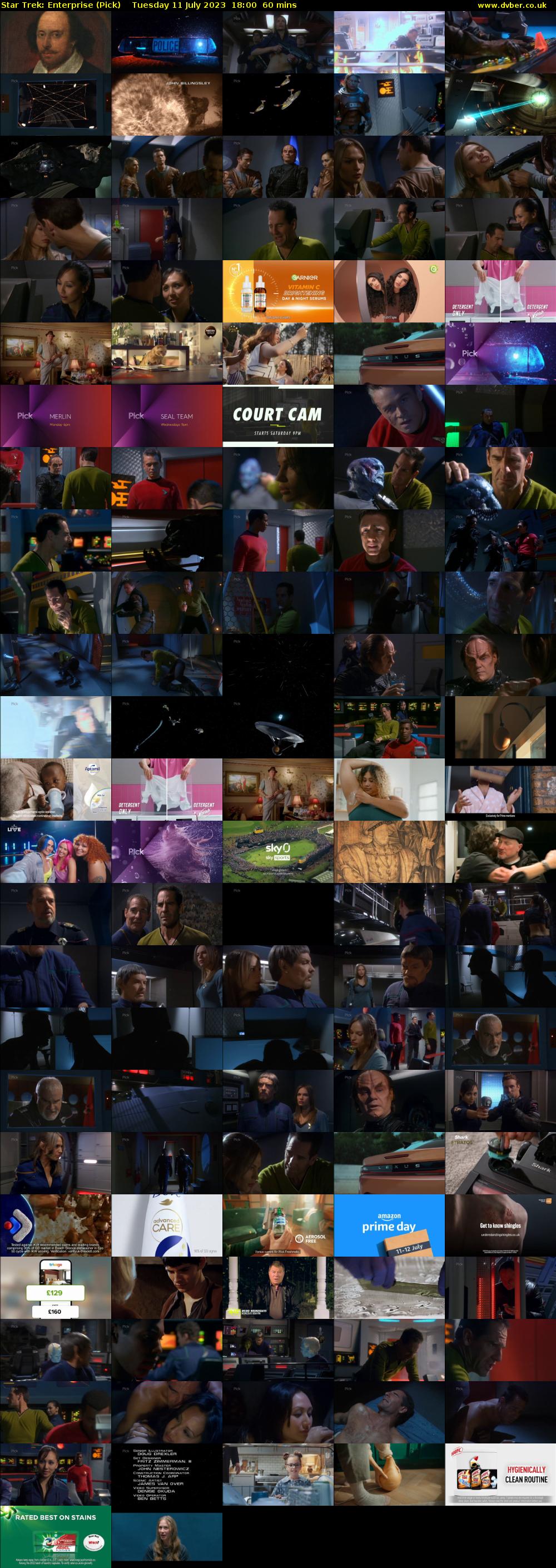 Star Trek: Enterprise (Pick) Tuesday 11 July 2023 18:00 - 19:00