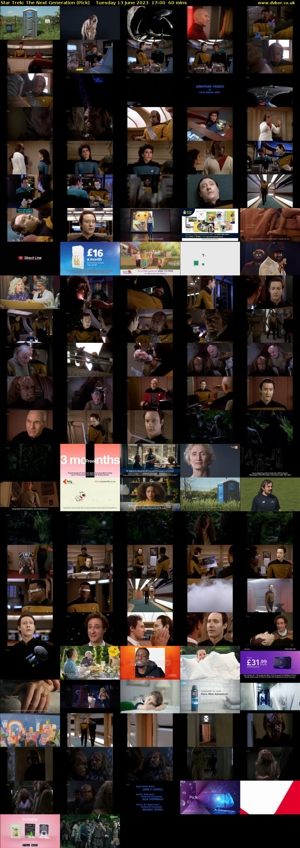 Star Trek: The Next Generation (Pick) Tuesday 13 June 2023 17:00 - 18:00