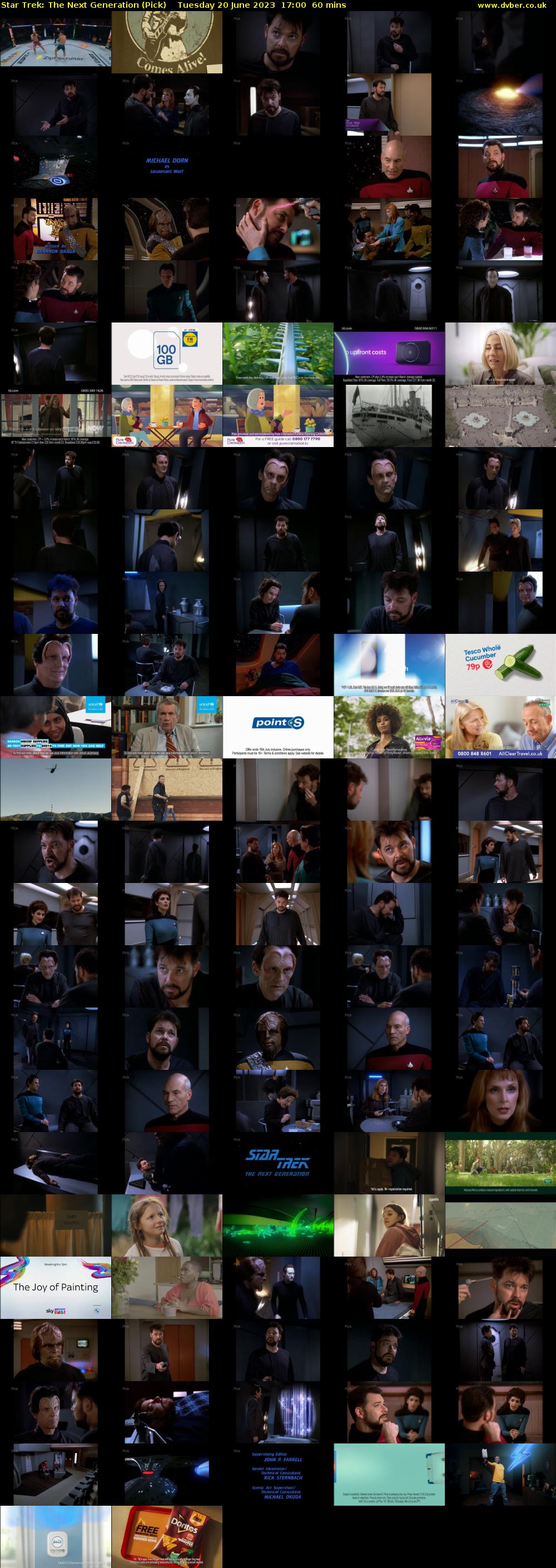 Star Trek: The Next Generation (Pick) Tuesday 20 June 2023 17:00 - 18:00
