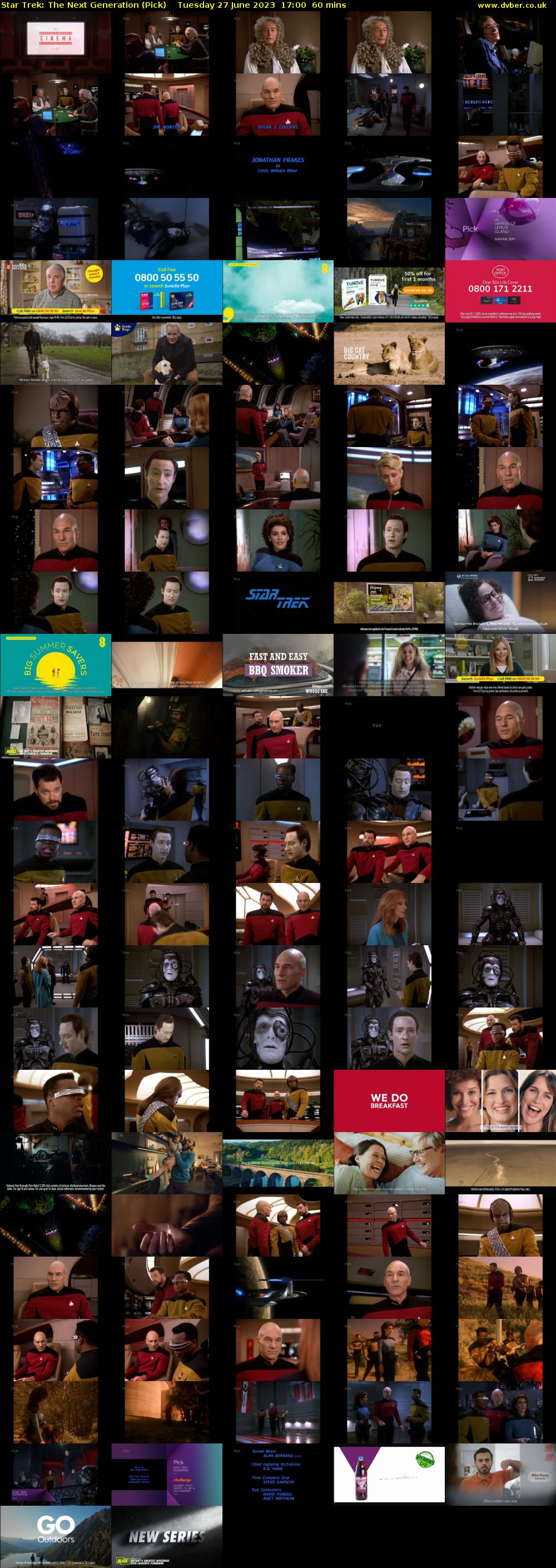 Star Trek: The Next Generation (Pick) Tuesday 27 June 2023 17:00 - 18:00
