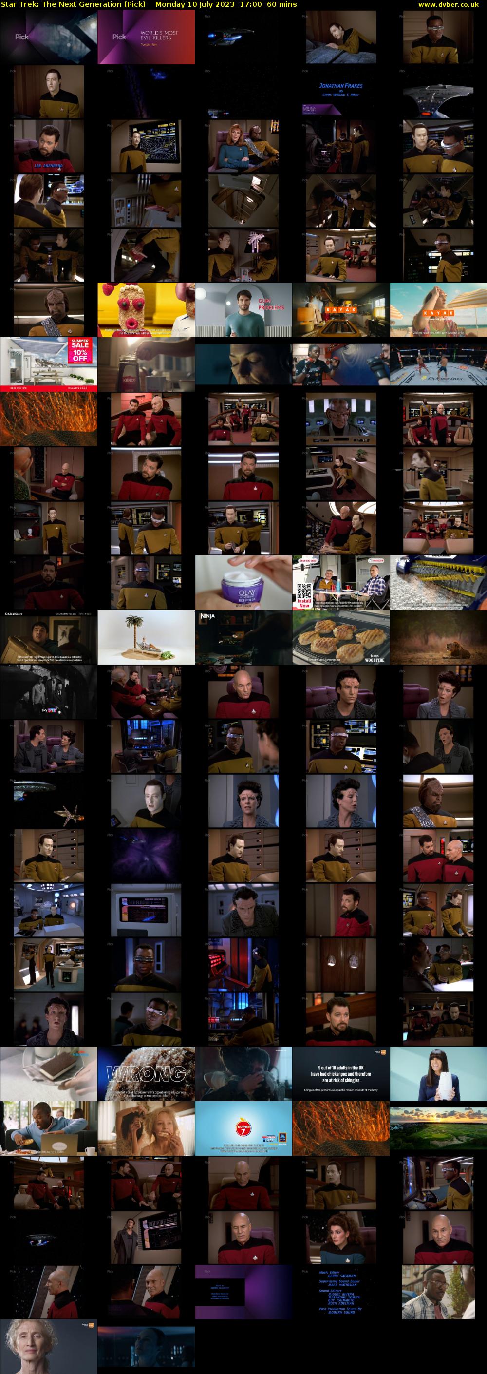 Star Trek: The Next Generation (Pick) Monday 10 July 2023 17:00 - 18:00