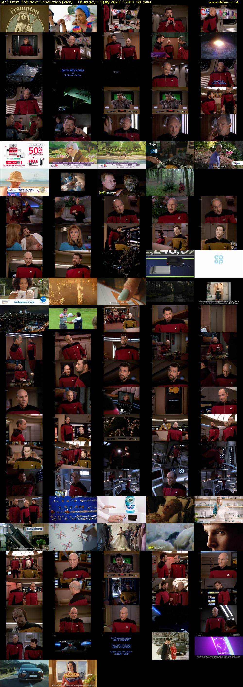 Star Trek: The Next Generation (Pick) Thursday 13 July 2023 17:00 - 18:00