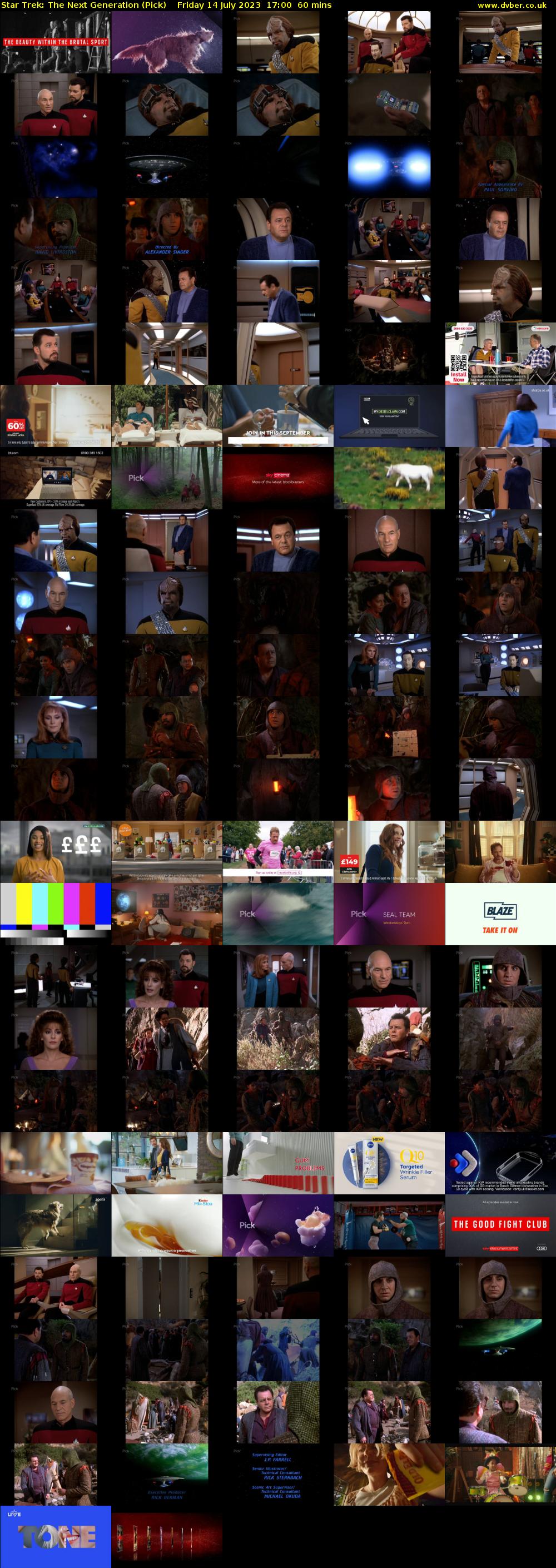 Star Trek: The Next Generation (Pick) Friday 14 July 2023 17:00 - 18:00
