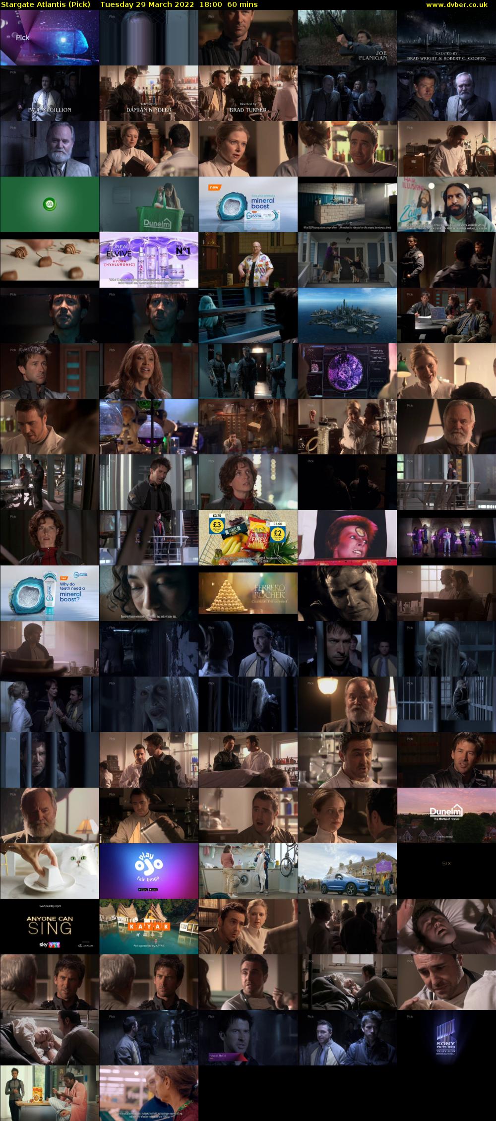 Stargate Atlantis (Pick) Tuesday 29 March 2022 18:00 - 19:00
